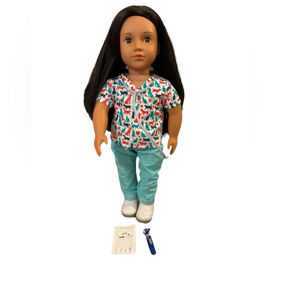 Our Generation 18” Healthy Paws Pet Care Vet Doll with Outfit - Picture 1 of 8